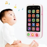 Zabavna igračka za pametni telefon, baterija za bebe mobilni telefon plastična školjka lagana kompaktna
