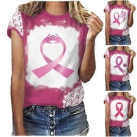 Košulja za rak dojke za žene Poredbe za žene Podrška majica Tim Pink Majica za karcinoma dojke za žene