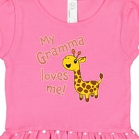 Inktastic moja grama voli - slatka Giraffe poklon baby girl haljina