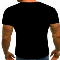 Muška majica Crew Crw Tort THIrts 3D Print Ljetni vrhovi Comfy bluza Koktel Pulover Fire 5xl
