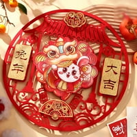 Spring Festival Naljepnica želi za sreću naljepnica na vratima Idealni pokloni za prijatelje i obiteljski