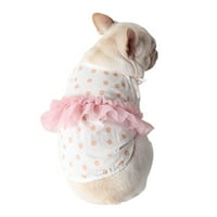 Meijuhuga stilski pas suknje za pse Dizajn za zaštitu odmora za odmor