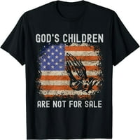 Božja djeca nisu na prodaju majica crna 4x-velika