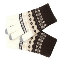 iopqo rukavice rukavice muške i ženske rukavice za snježne pahulje, kreativni i moderni mobilni telefon