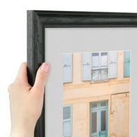 Arttoframes Matted Frame sa slikama s jednim prostirkom za fotografije Otvaram u 1. Crnu mrlju na čvrstom