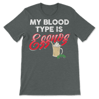 Božićna majica Moja krvna grupa je jajog