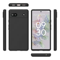 Poverova za Google Pixel 6A, FlexGuard serija Mekani fleksibilni tanki lagani fit TPU minimalni telefon,