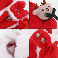 Novorođenčad dječaka Djevojka Halloween Božićni bundevi čizme Unise Santa Claus Elk Boots Soft Soft