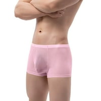 Advoicd Muške tange donje rublje Muške hlače Ležerne prilike Stretch muške velike ružičaste s