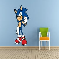 Sonic The Hedgehog crtani igracki dekora zidna naljepnica Dizajn dizajna za djevojke dječake Dječja
