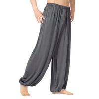 Modne muške ležerne hlače sa sopstvenim pantalonama Jogger Ples Yoga Pant Muška labava pantalone pantalone