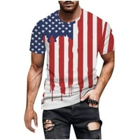 Muški ties casual greck Popularno 3D digitalna zastava Štamparija pulover fitness sportske kratke hlače