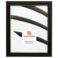 Craig Frames Shaker 286, okvir za slike, Crno puno drva