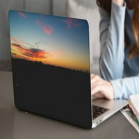 Kaishek Hard Case Shell Cover kompatibilan sa rel. Old MacBook Pro 15 bez dodira Nema CD-ROM USB-C modela: crvena serija 0497
