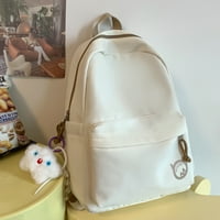 Pinfect modni ruksak na čvrstoj boji Jednostavna casual školska torba Vreće velike kapacitete