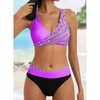 WHLBF WOGIMSUIT WOGE BIKINI, Ženski Ljetni ženski kupaći kostimi Žene Print kupaći kostim modna plaža