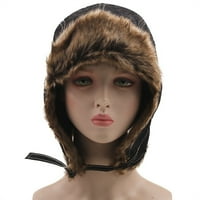 Kunyu Ear Flap kape za uklanjanje kože za uklapanje kože zimski ušni špet za skijaški šešir za aviator