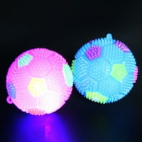 Fairnulls Kids LED lagana ubodna lopta treperi nogomet užarenu fudbalsku fudbalsku igračku, nasumično