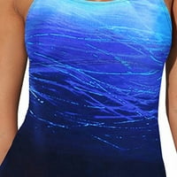Ženski tankovini ispisani subvender jednogazme, mornimice za kupaći kostim u vratu