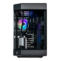 Velztorm Black Praeti Gaming Desktop, AIO, RGB ventilatori, 1000W PSU, WiFi 6e, pobjeda kod VELZ0085