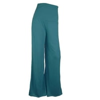 Ayolanni Flare hlače za žene Ženske labave visoke struke široke pantalone za noge Vježbajte gamaše casual