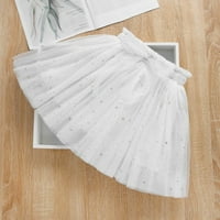 Ljetne haljine za djevojčice Little Child Tulle suknja Tutu plesna suknja Neto polukratna suknja s kratkom
