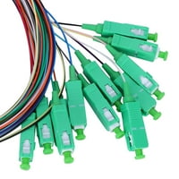 Jedan mod Vlakna Pigtail kabel 12-jezgra SC APC za komunikacijski sistem Mreže, SC APC jednodnevni vlakno,