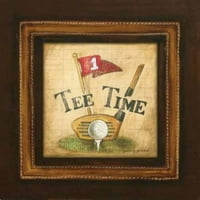 Golf Tee Time Poster Print Gregory Gorham