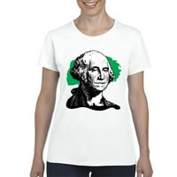 Normalno je dosadno - Ženska majica kratki rukav, do žena Veličina 3XL - Predsjednik George Washington