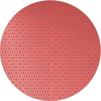 Ahgly Company u zatvorenom okruglom uzorkovima Crvena područja crvene površine, 4 'Round