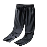 Wefuesd Muške casual pantalone Moda Ležerne prilike Ležerne prilike za brzo sušenje Ice Svilene hlače