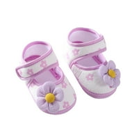 Sprifallbaby Baby Girls Mary Jane Flats Neklizajuća cvijeća Princess Haljina Shoes Soft Chib Crib Cipele