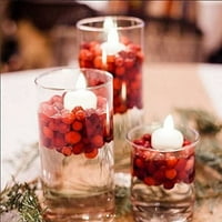 Plutajuće svijeće, punjenje bez putanja čaja Vodootporne tealight svijeće za spavanje za vjenčanje Spa