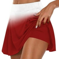 HOMADLES Skorts suknje za žene - joga vježbanje vježbanja crvene veličine s