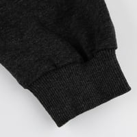 Trendvibe Pulover za žene Pulover Toplo pulover slovo Print Print Dugi rukav Ženski pulover Ležerne