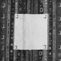 Ahgly Company u zatvorenom kvadratu Sažetak sive prostirke savremene površine, 8 'kvadrat