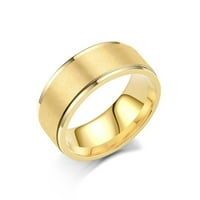 Podplug Day Day Pokloni, vjenčani traki u titanijumskim prstenom za venčani prsten za angažovanje prstena