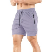 Baccov muški kratke hlače za kuhare za muškarce muški sportski fitnes i trčanje lagane mrežice prozračne