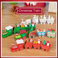 Ornament za božićnu vlaku Zapamćena anti-prašina Vivid Boy Girl divan Božićni ukras za djecu
