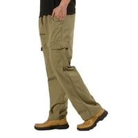 Mens modni casual labavi pamučni plus veličine džep čipke hlače velvet ukupni dječaci pragovi