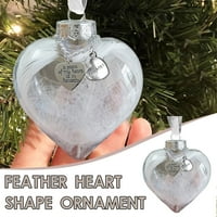 Božićni dekor srčani oblik - a mog srca je u božićnim ukrasima za goste