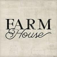 Farm House Poster Print by Gigi Louise KBRC048A