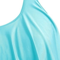 Sehao Plus size kupaći kostim za kupaći kostim Plus veličine prekriveni tisak bikinija kupaći kostim