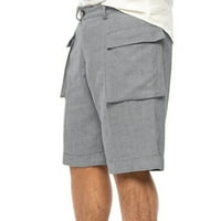 Muške kratke hlače Proljeće Ljeto Pamuk Sportski džepovi na plaži Dnevna odjeća Kratke hlače