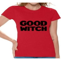 Newkward Styles Dobra majica vještica Halloween Witch Thirt Funny Halloween majice za žene DIA DE LOAR