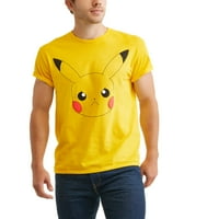 Muška grafička majica Pikachu Face