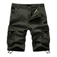 Sportske kratke hlače Amidoa za muškarce Regularne i velike i visoke i visoke multi-džepove Teretne