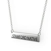 STAMFORD Native ženska bara Privjesak ogrlica Sterling Sliver