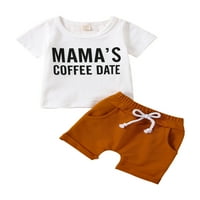 Gureui Toddler novorođenčadi za djecu s kratkim hlačama, majica s kratkim rukavima, majica sa kratkim