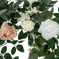 Ručno rađeni cvjetni aranžman za vjenčani stol Hotel Wall Cvjetni dekor